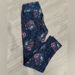 LuLaRoe OS camera leggings
